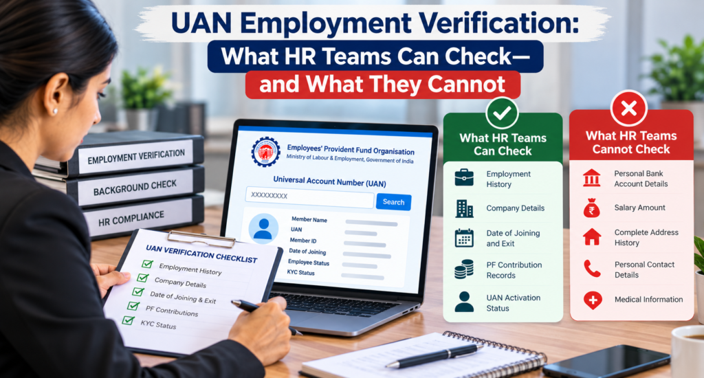 UAN Employment Verification